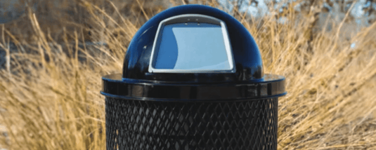 32 Gallon Dome Lid Trash Receptacles