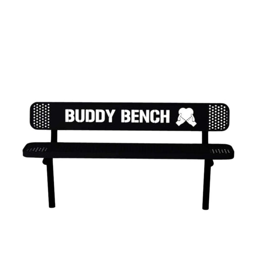 Buddy Bench with Inground Mount Frame