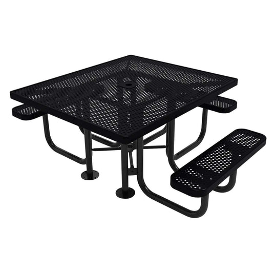 46" x 54" ADA-Accessible Weatherproof Square Outdoor Picnic Tables