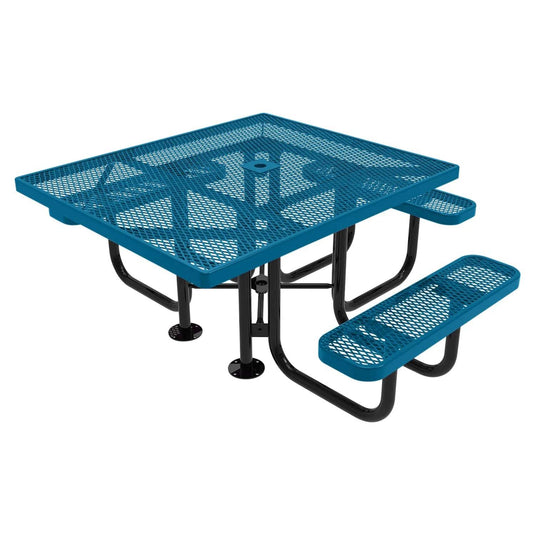 46" x 54" ADA-Accessible Weatherproof Square Outdoor Picnic Tables