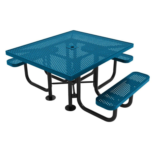 46" x 54" ADA-Accessible Weatherproof Square Outdoor Picnic Tables