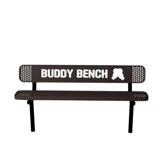 Buddy Bench with Inground Mount Frame