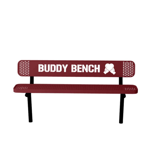 Buddy Bench with Inground Mount Frame