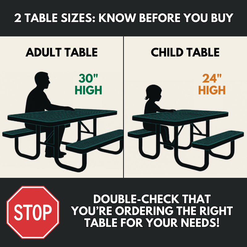 Load image into Gallery viewer, 4 FT Rectangular Kids Picnic Table
