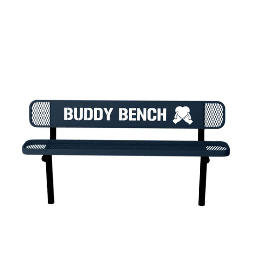 Buddy Bench with Inground Mount Frame