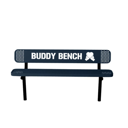 Buddy Bench with Inground Mount Frame
