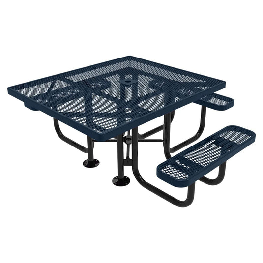 46" x 54" ADA-Accessible Weatherproof Square Outdoor Picnic Tables