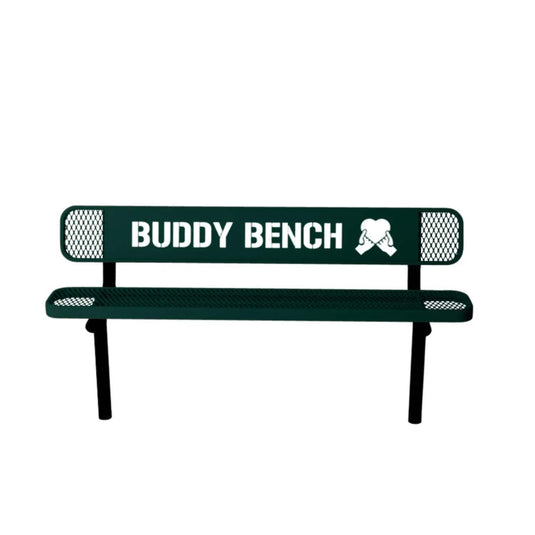 Buddy Bench with Inground Mount Frame