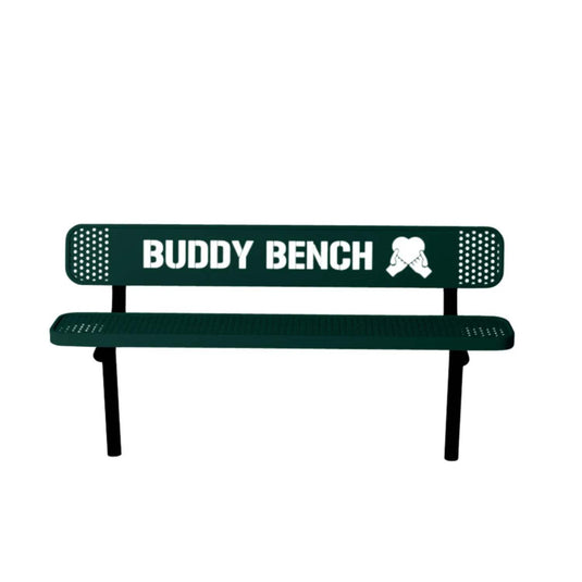 Buddy Bench with Inground Mount Frame