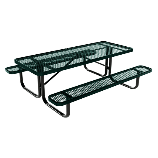 6 FT Rectangular Kids Picnic Table