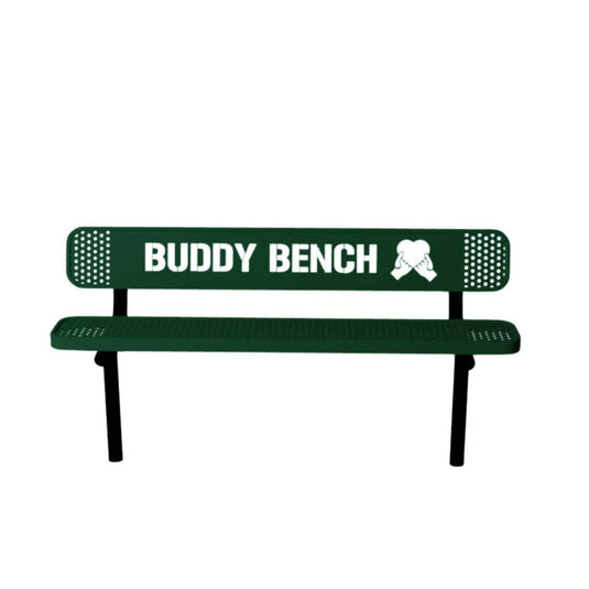 Buddy Bench with Inground Mount Frame