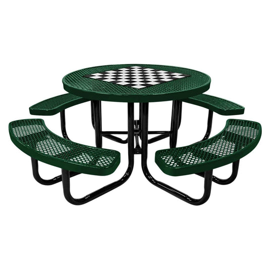 Game-Edition Square & Round Outdoor Picnic Table