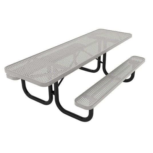 Both-Ends ADA-Accessible Weatherproof Rectangular Outdoor Picnic Table