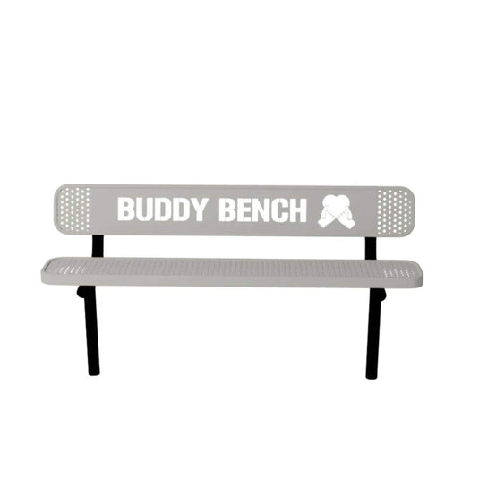 Buddy Bench with Inground Mount Frame