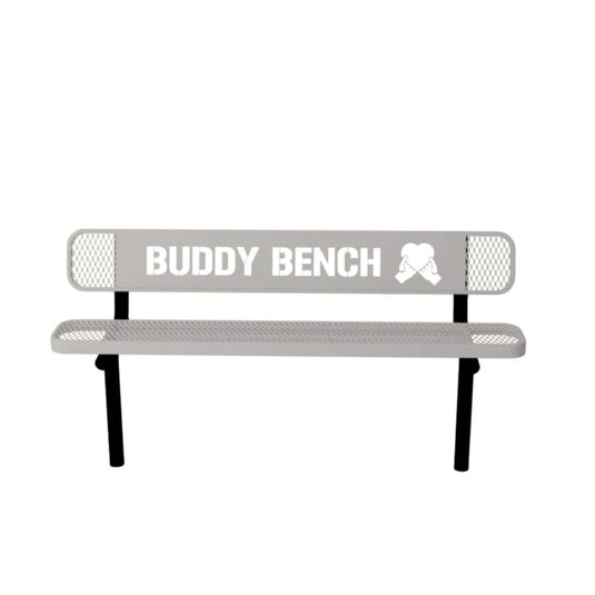 Buddy Bench with Inground Mount Frame