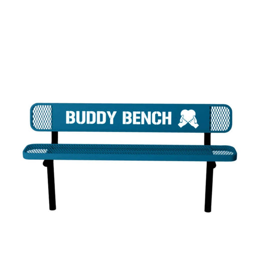 Buddy Bench with Inground Mount Frame