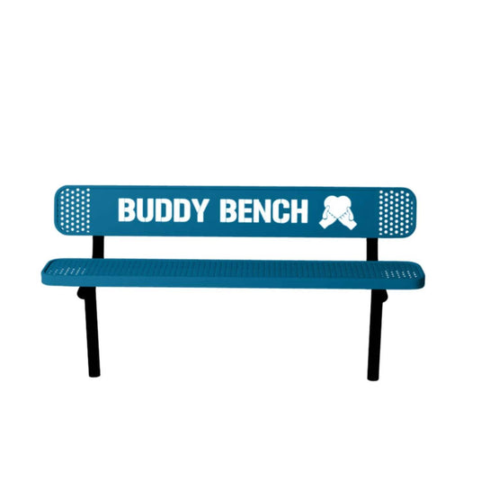 Buddy Bench with Inground Mount Frame