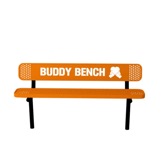 Buddy Bench with Inground Mount Frame