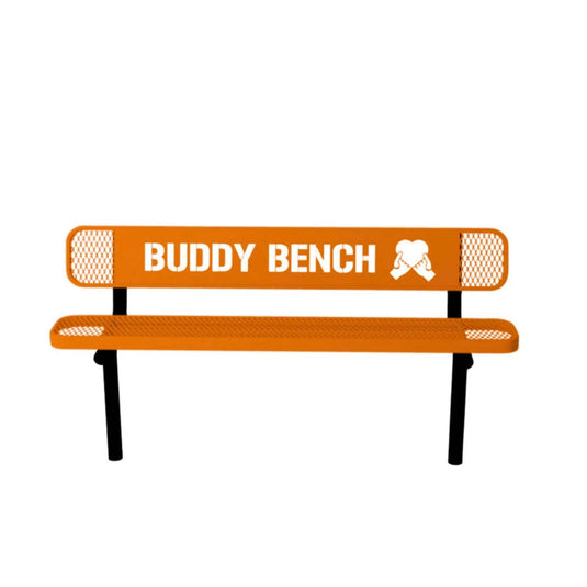 Buddy Bench with Inground Mount Frame
