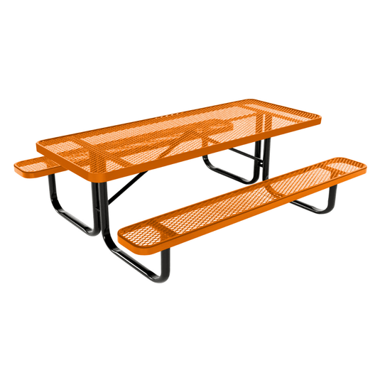 6 FT Rectangular Kids Picnic Table
