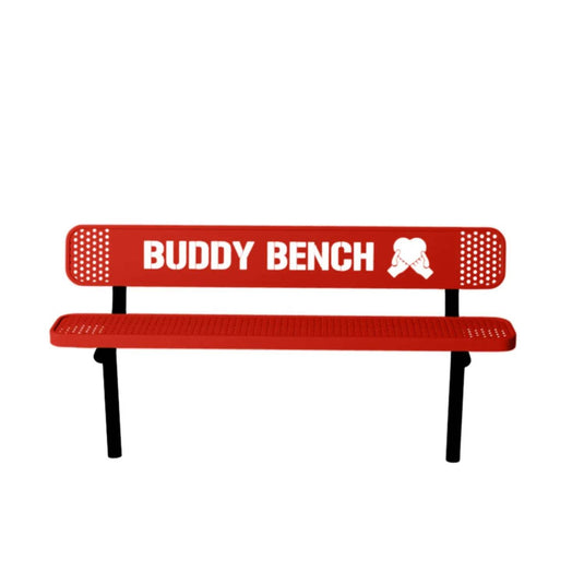 Buddy Bench with Inground Mount Frame
