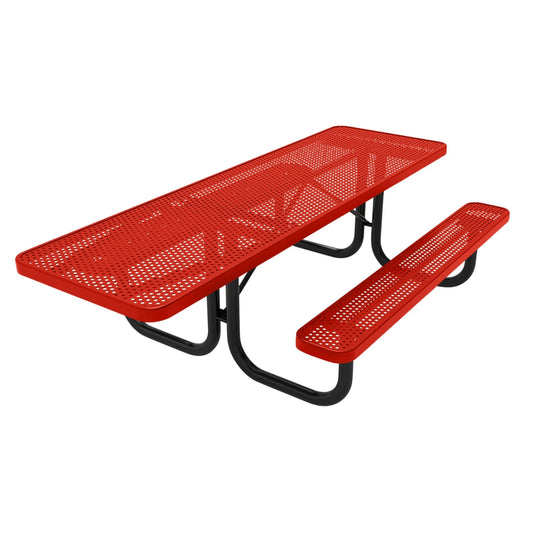 One-End ADA-Accessible Weatherproof Rectangular Outdoor Picnic Table