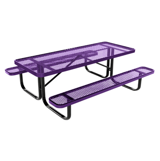 6 FT Rectangular Kids Picnic Table