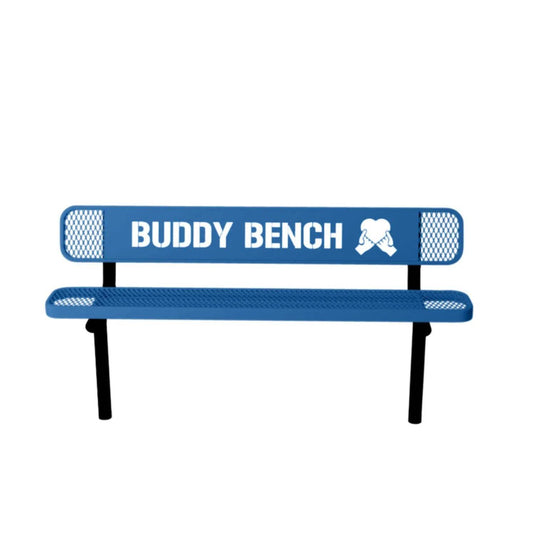 Buddy Bench with Inground Mount Frame