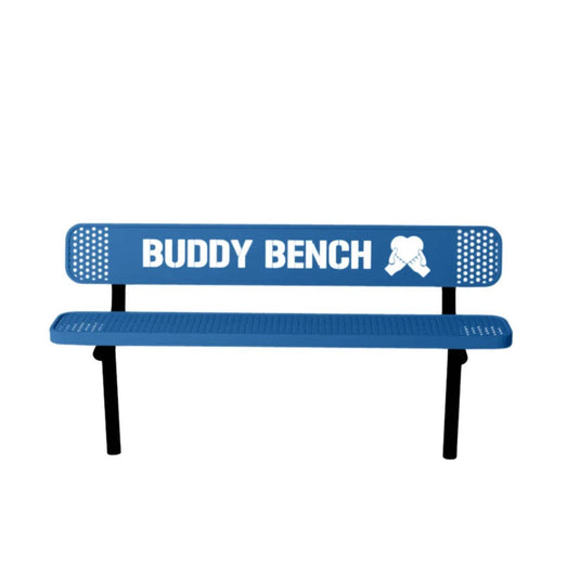 Buddy Bench with Inground Mount Frame
