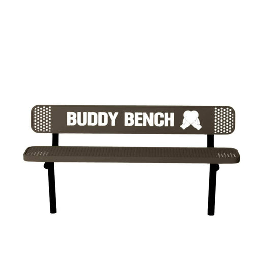 Buddy Bench with Inground Mount Frame