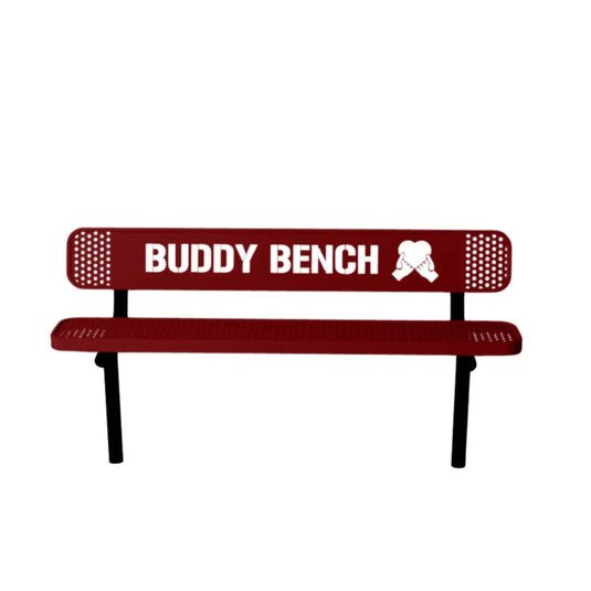 Buddy Bench with Inground Mount Frame