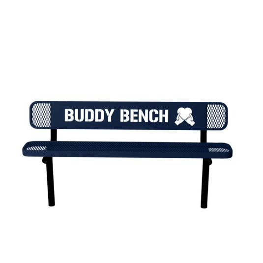 Buddy Bench with Inground Mount Frame