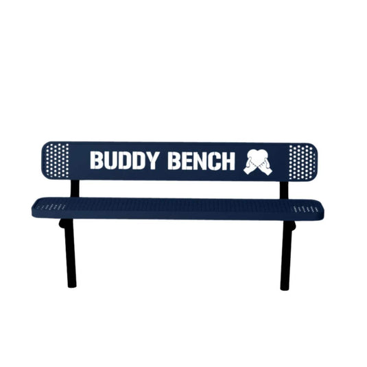 Buddy Bench with Inground Mount Frame