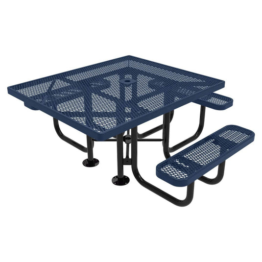 46" x 54" ADA-Accessible Weatherproof Square Outdoor Picnic Tables