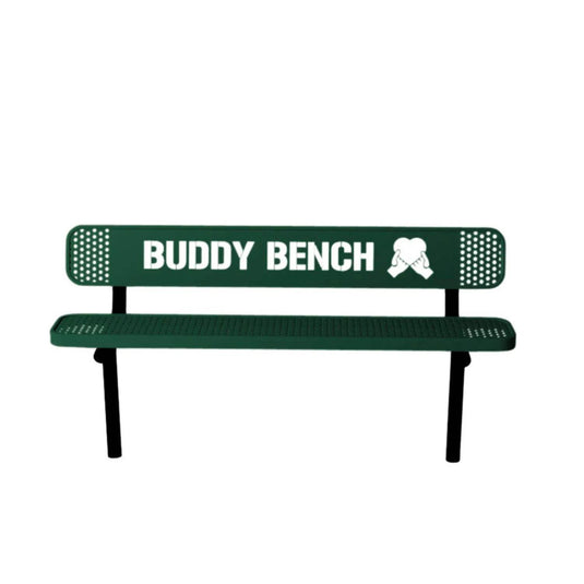 Buddy Bench with Inground Mount Frame