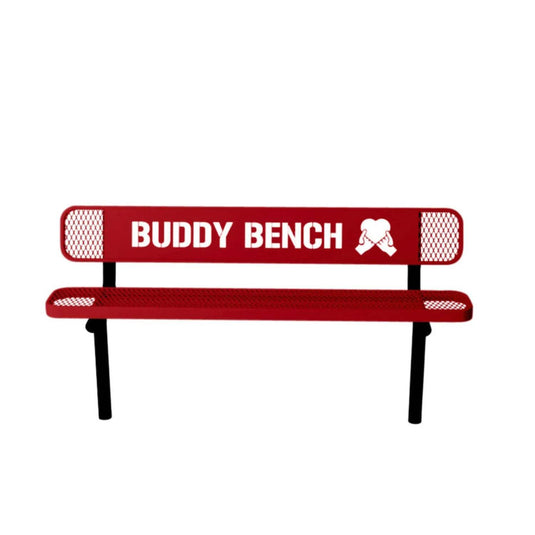 Buddy Bench with Inground Mount Frame