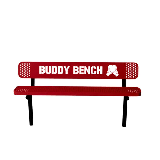 Buddy Bench with Inground Mount Frame