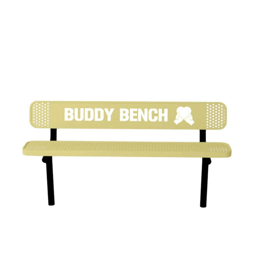 Buddy Bench with Inground Mount Frame