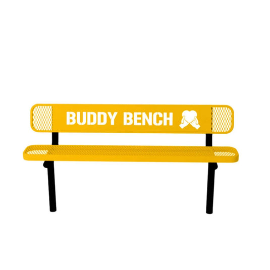 Buddy Bench with Inground Mount Frame