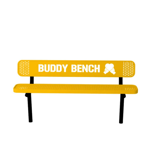 Buddy Bench with Inground Mount Frame