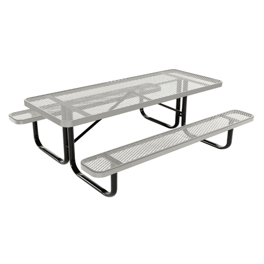 Kids Rectangular Picnic Table – Safe and Durable Outdoor Fun - Coated Outdoor Furniture