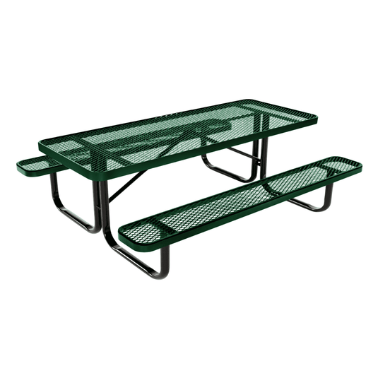 Kids Rectangular Picnic Table – Safe and Durable Outdoor Fun - Coated Outdoor Furniture