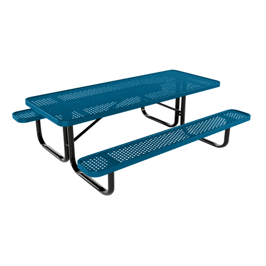 Kids Rectangular Picnic Table – Safe and Durable Outdoor Fun - Coated Outdoor Furniture