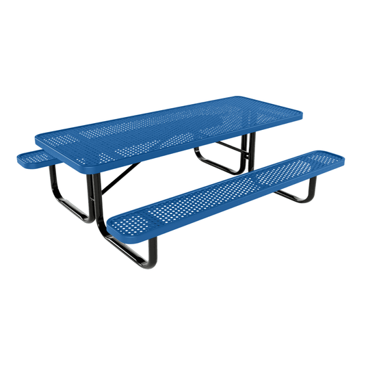 Kids Rectangular Picnic Table – Safe and Durable Outdoor Fun - Coated Outdoor Furniture