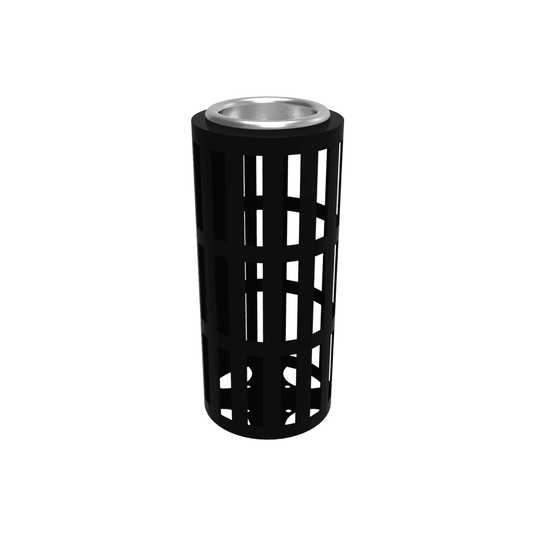 Large Outdoor Ashtray & Cigarette Butt Receptacle – Weather-Resistant and Durable - Coated Outdoor Furniture