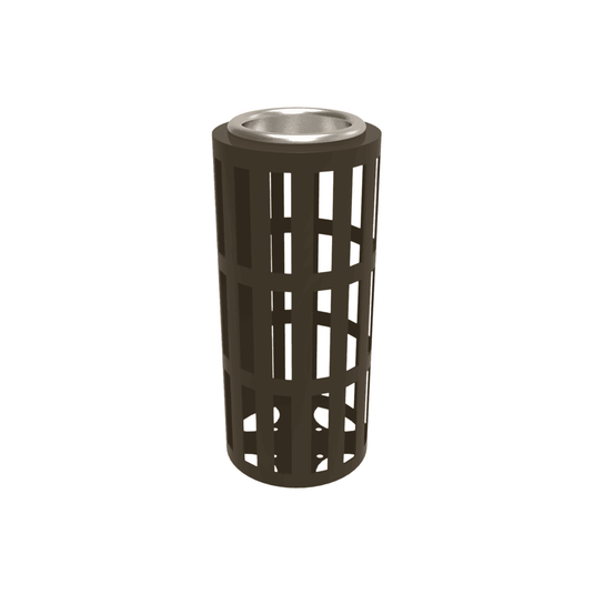 Large Outdoor Ashtray & Cigarette Butt Receptacle – Weather-Resistant and Durable - Coated Outdoor Furniture
