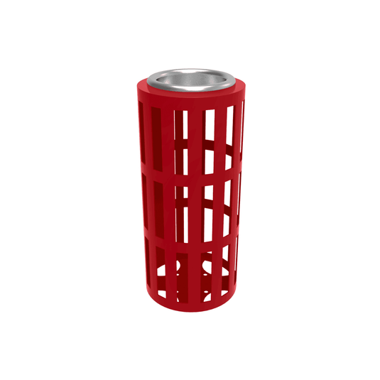 Large Outdoor Ashtray & Cigarette Butt Receptacle – Weather-Resistant and Durable - Coated Outdoor Furniture