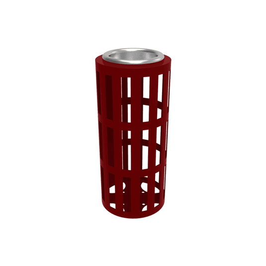 Large Outdoor Ashtray & Cigarette Butt Receptacle – Weather-Resistant and Durable - Coated Outdoor Furniture