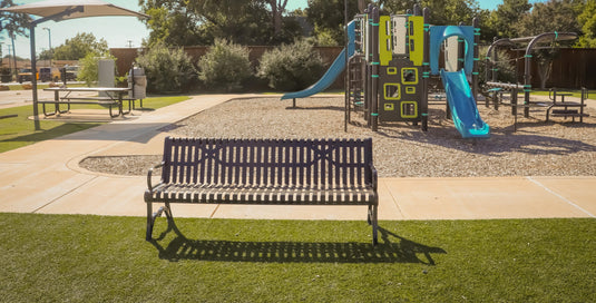 outdoor commercial garden bench