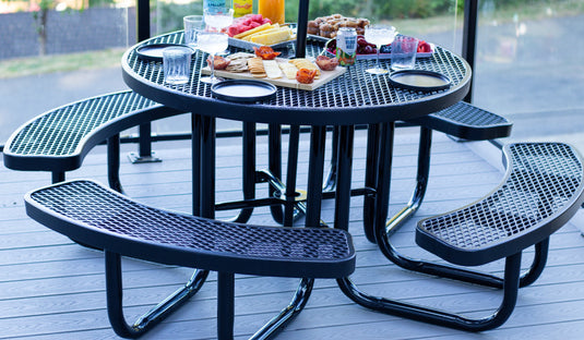 Classic Round Picnic Tables